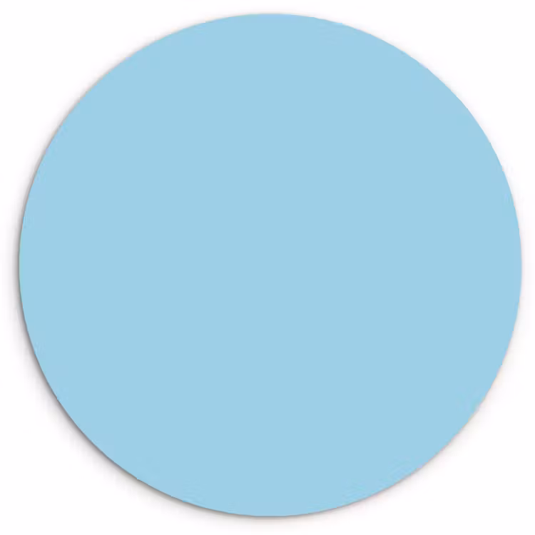 Muurcirkel - Ice - Blue - Blauw — 1