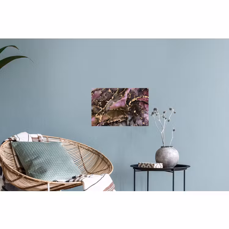 Muursticker - Marmer - Gold - Steen - Abstract — 4