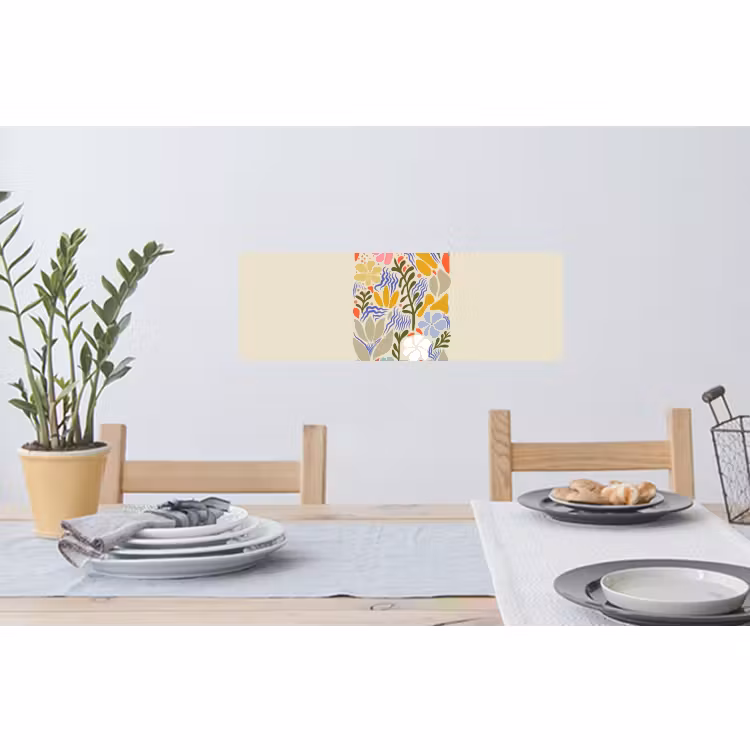 Muursticker - Abstract - Bloemen - Bladeren — 3