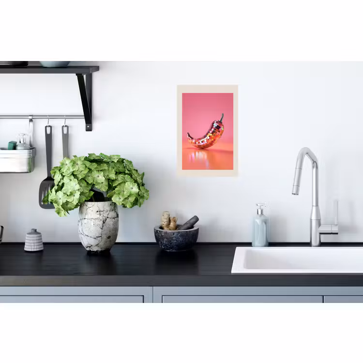 Muursticker - Disco - Peper - Roze — 2