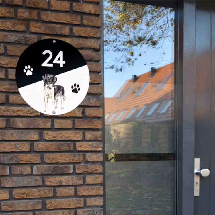 Naambord honden — 2
