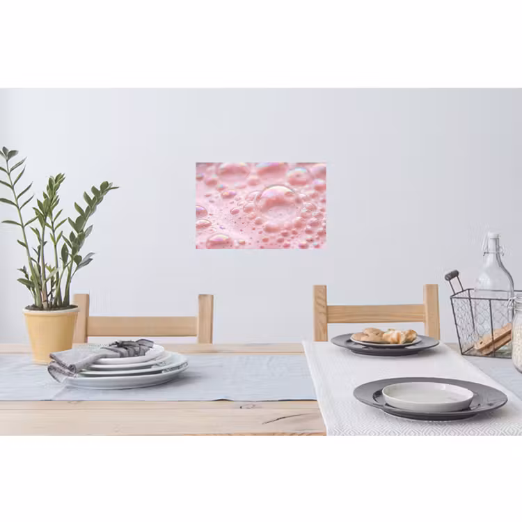 Muursticker - Schuim - Structuur - Roze — 3