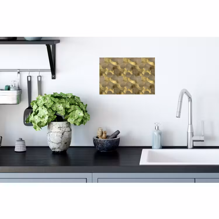 Muursticker - Modern - Geometrisch - Goud — 2