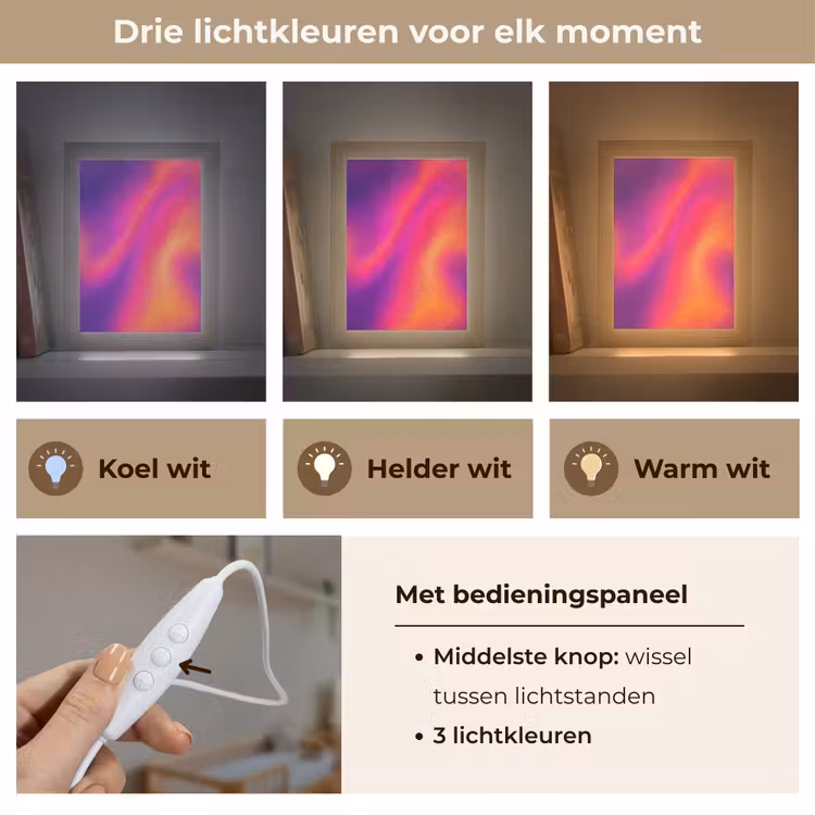 Nachtlampje - Abstract - Patroon - Kleurverloop — 5