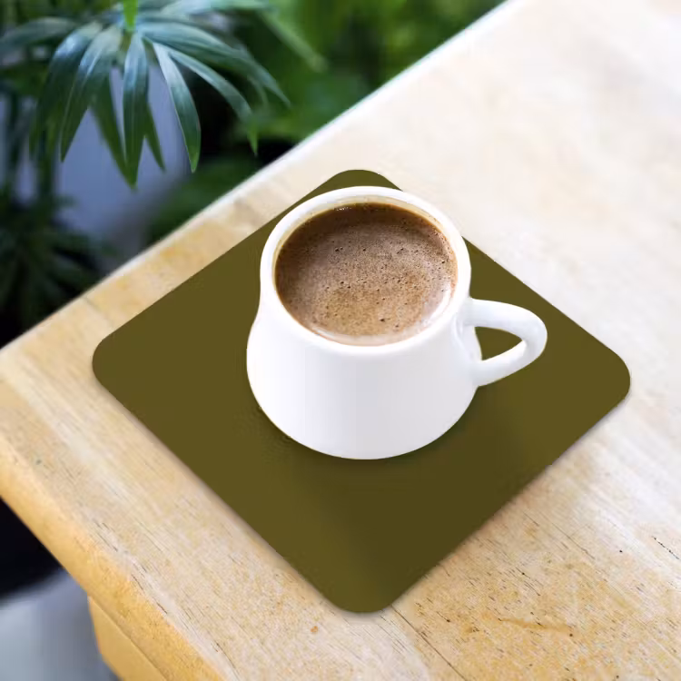 Onderzetter​ - Dark - Olive - Groen — 3