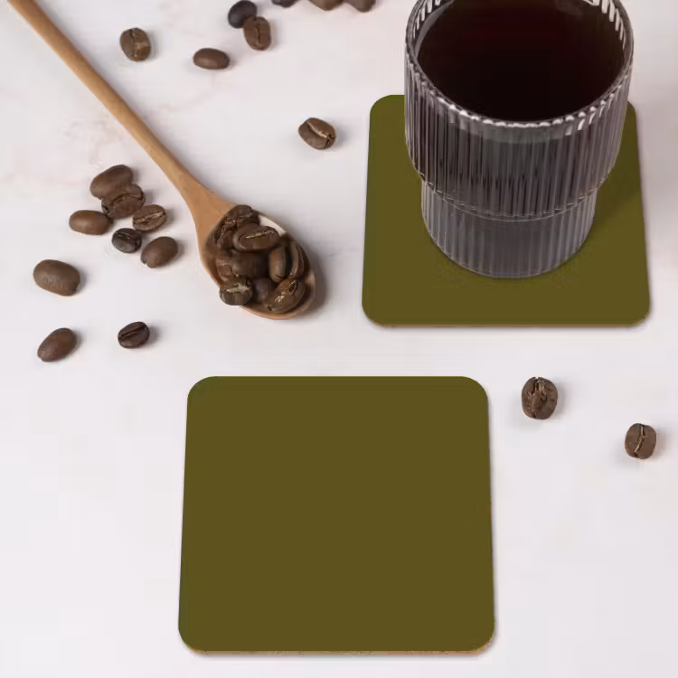 Onderzetter​ - Dark - Olive - Groen — 4