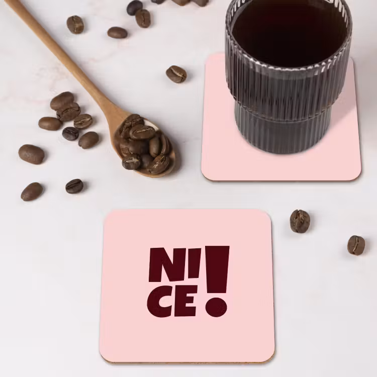 Onderzetter​ - Nice - Uitroepteken - Roze — 4