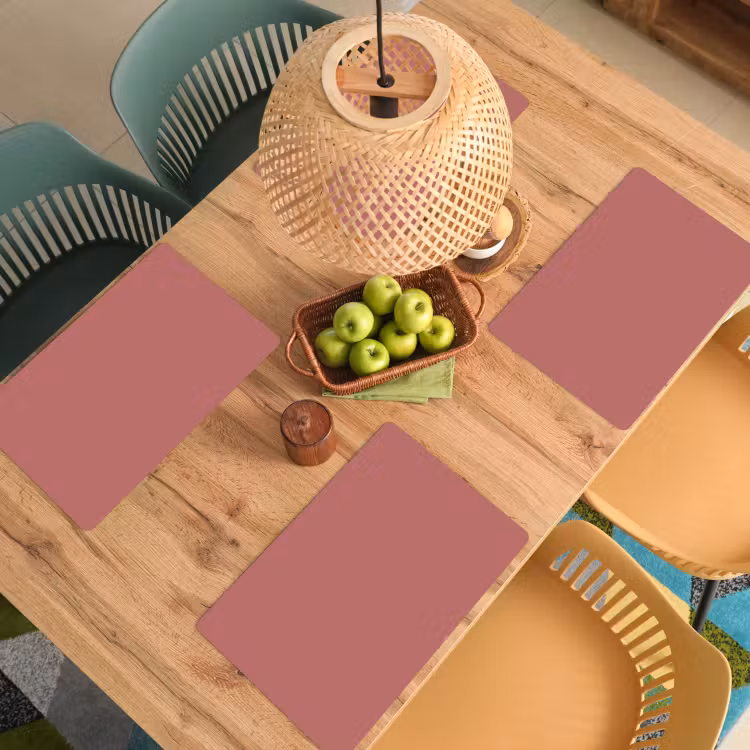 Placemat - 6 stuks - Ancient - Rose - Roze — 4