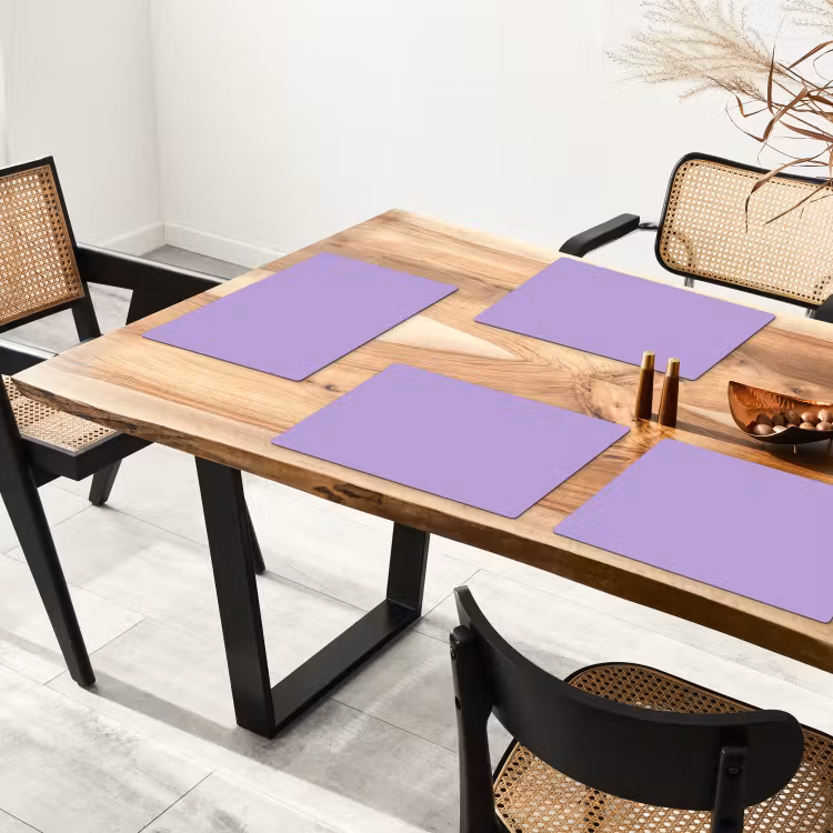 Placemat - 6 stuks - Soft - Lavender - Paars — 3