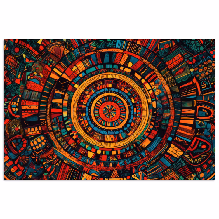 poster - Mandala - Cirkels - Patronen — 1