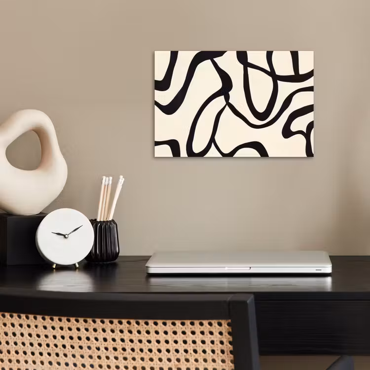 poster - Abstract - Lijnen - Modern - Beige — 2