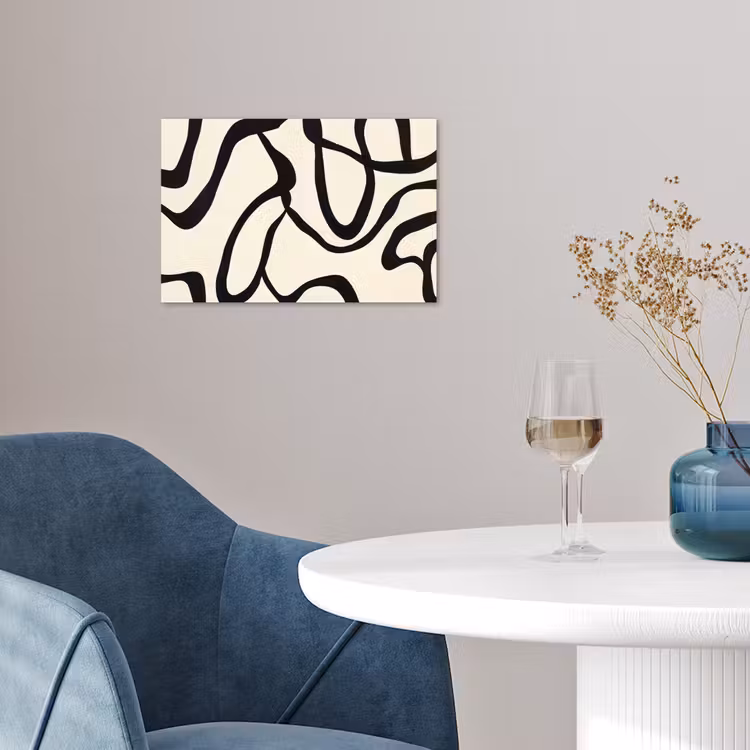 poster - Abstract - Lijnen - Modern - Beige — 4