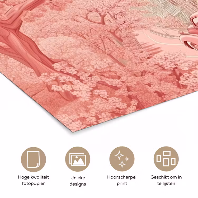poster - City - Car - Pink — 5