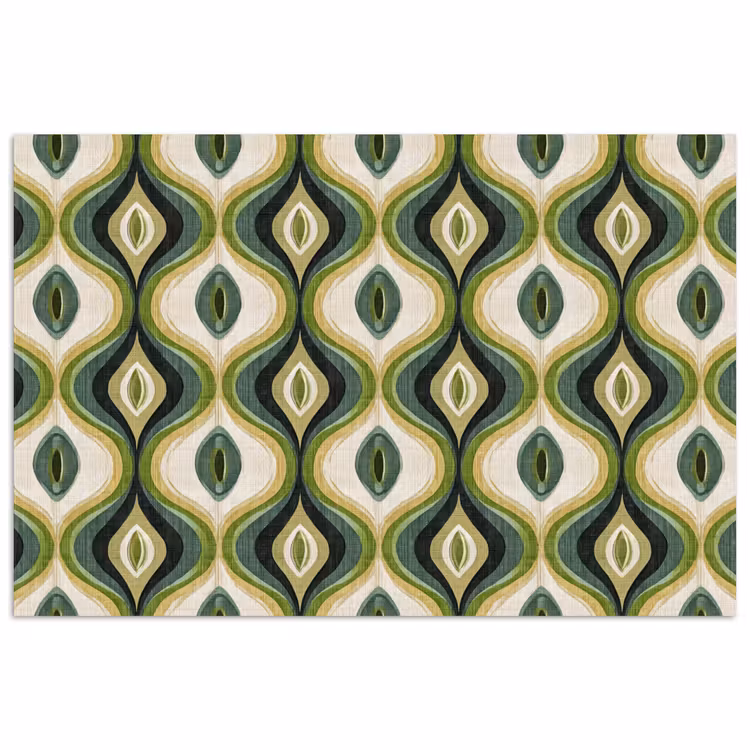 poster - Abstract - Ritmisch - Groen — 1