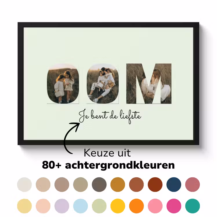 Poster met lijst - Oom — 5