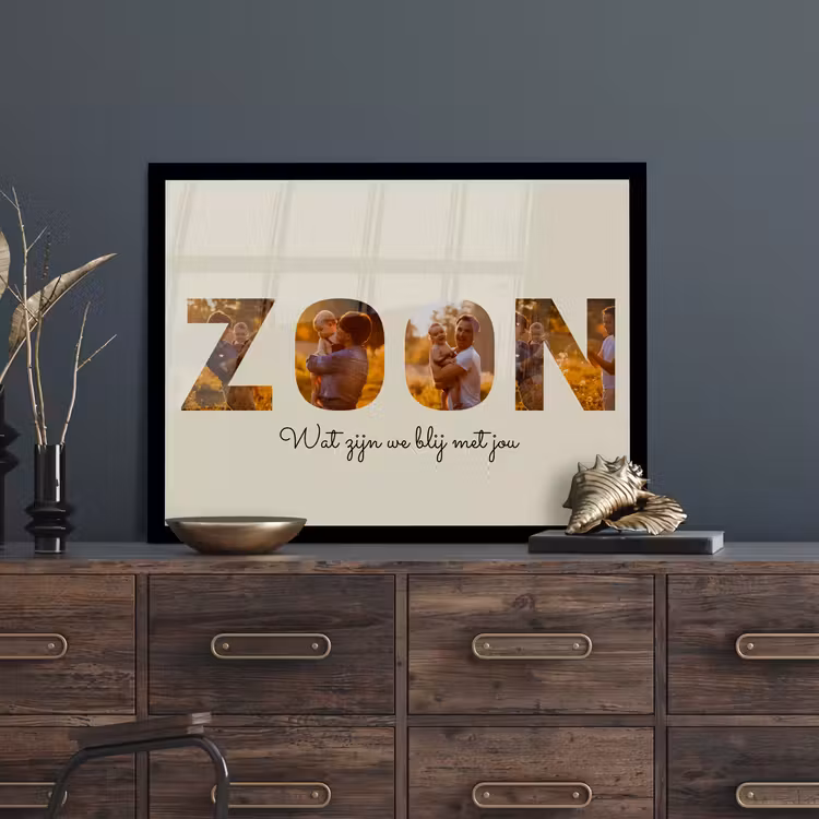 Poster met lijst – Zoon — 5
