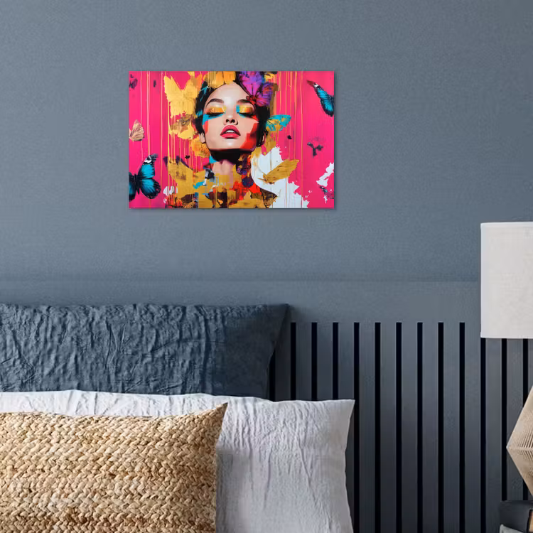 poster - Vrouw - Abstract - Kleurrijk — 3