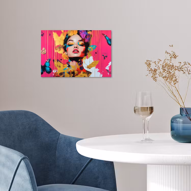 poster - Vrouw - Abstract - Kleurrijk — 4