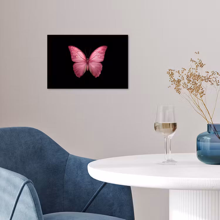 poster - Vlinder - roze - Elegant — 4