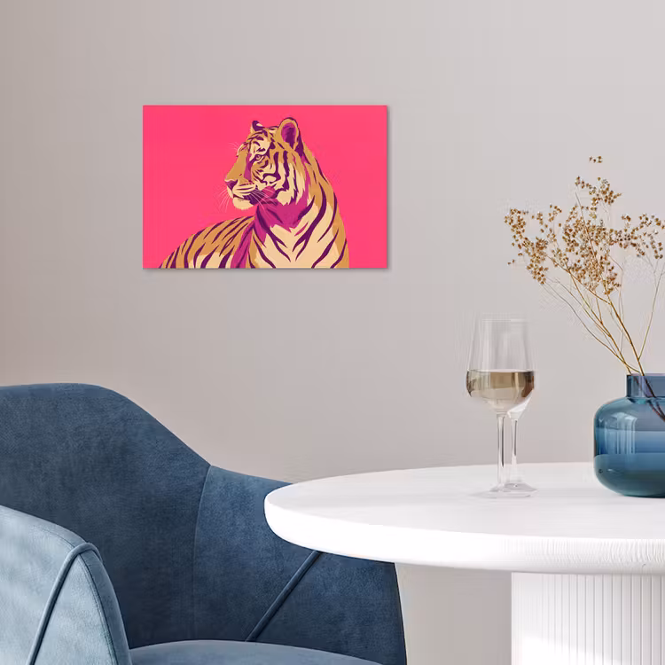 poster - Tijger - Modern - Neon — 4