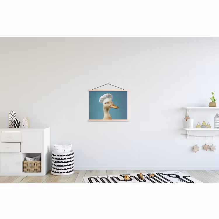 Schoolplaat - Eend - Koksmuts - Cute - Vogel — 3