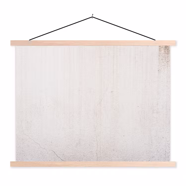 Schoolplaat - Beton - Muur - Wit — 1