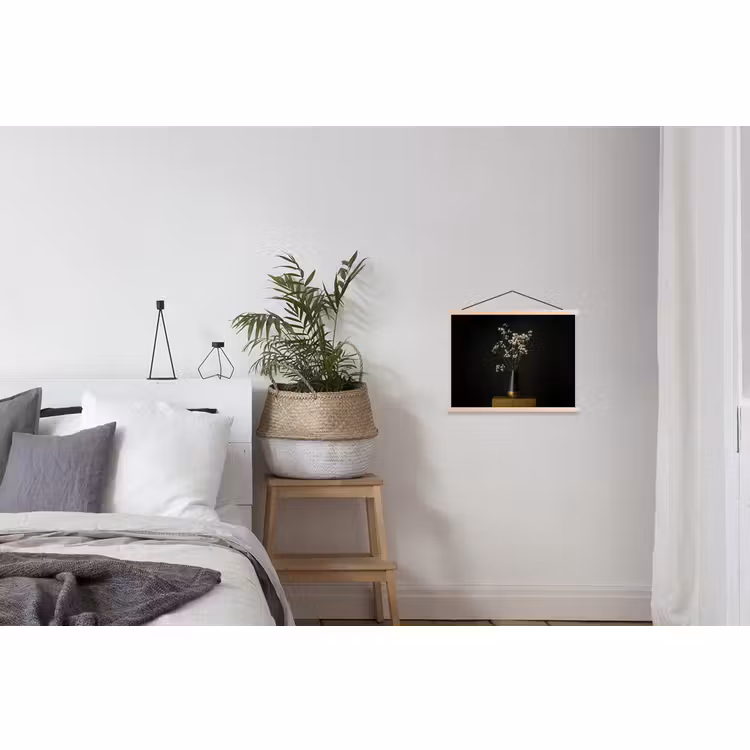 Schoolplaat - Bloembollen - Wit - Vaas - Minimalistisch — 2