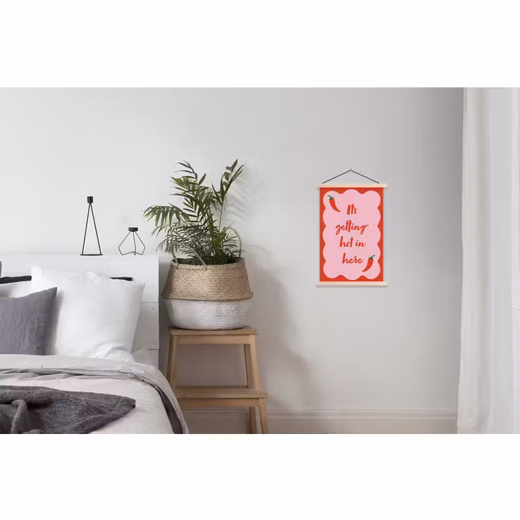 Schoolplaat - Chilipeper - Red - Hot - Quotes — 2