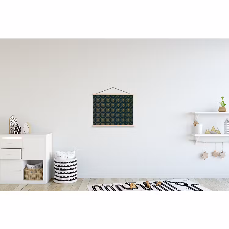 Schoolplaat - Geometrisch - Elegant - Groen — 3