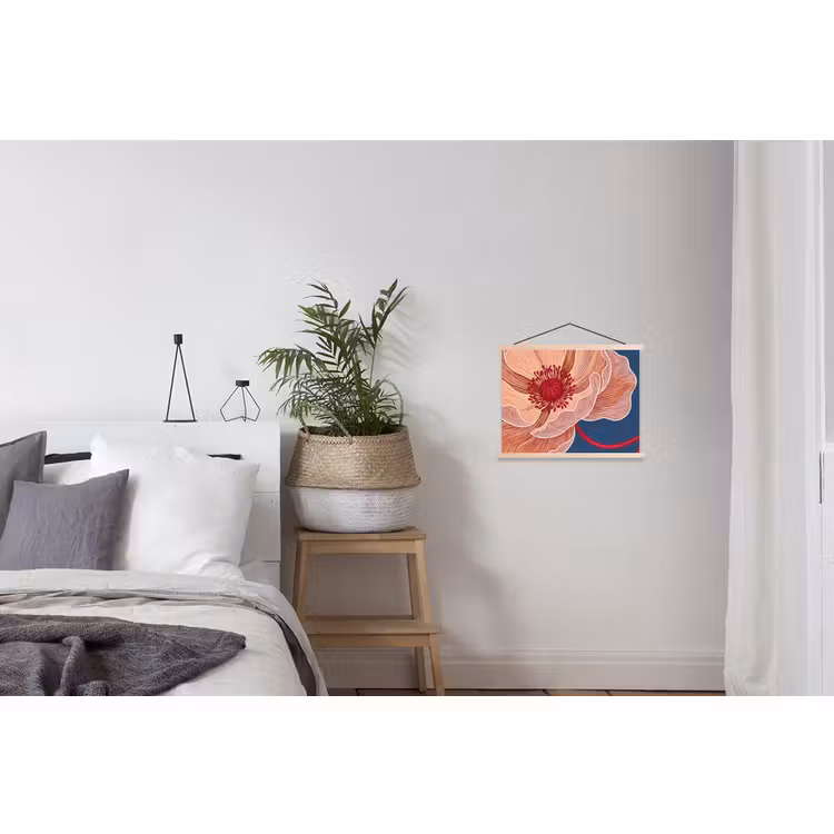 Schoolplaat - Bloemen - Modern - Abstract — 2