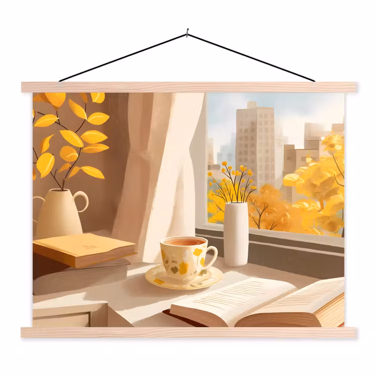 Schoolplaat - Thee - Boek - Thee - Herfst — 1