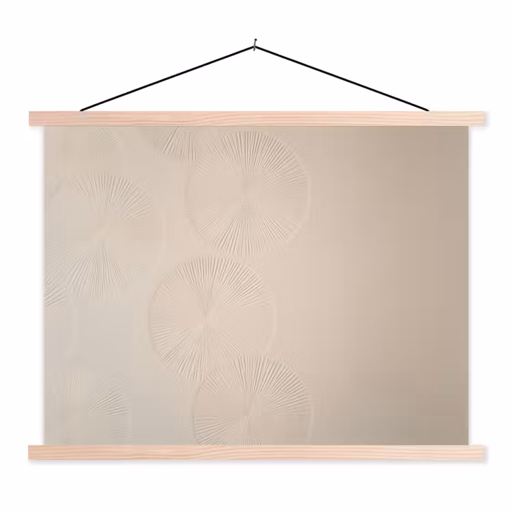 Schoolplaat - Japandi - Beige - Modern — 1