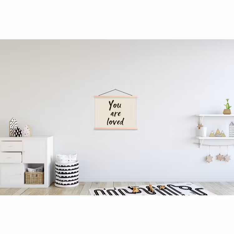 Schoolplaat - Minimalistisch - Beige - Love — 3