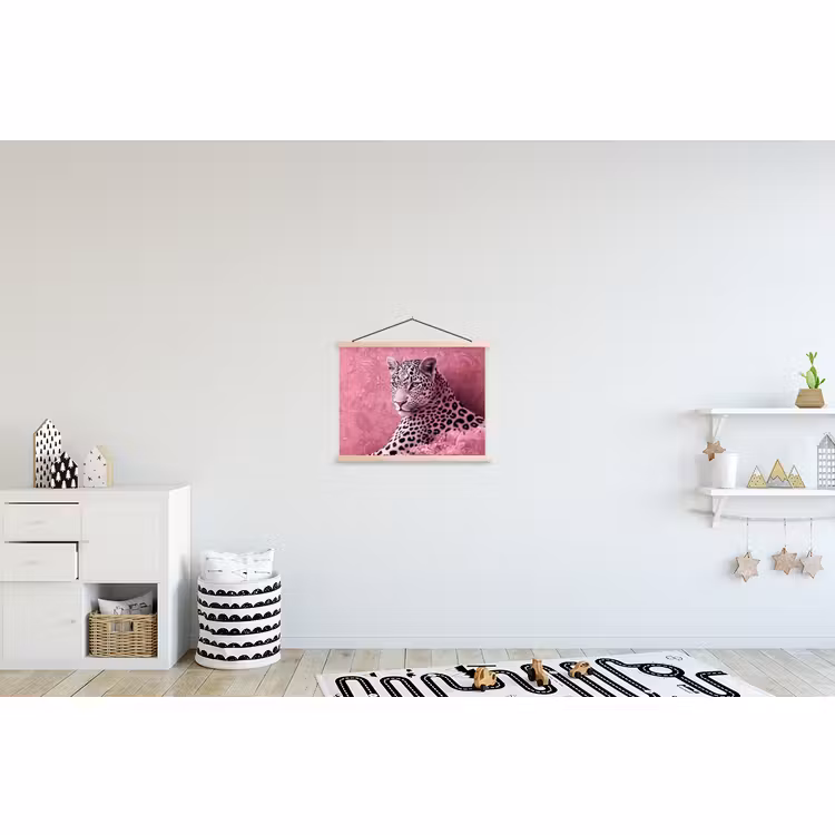 Schoolplaat - Panter - Luxe - Roze — 3