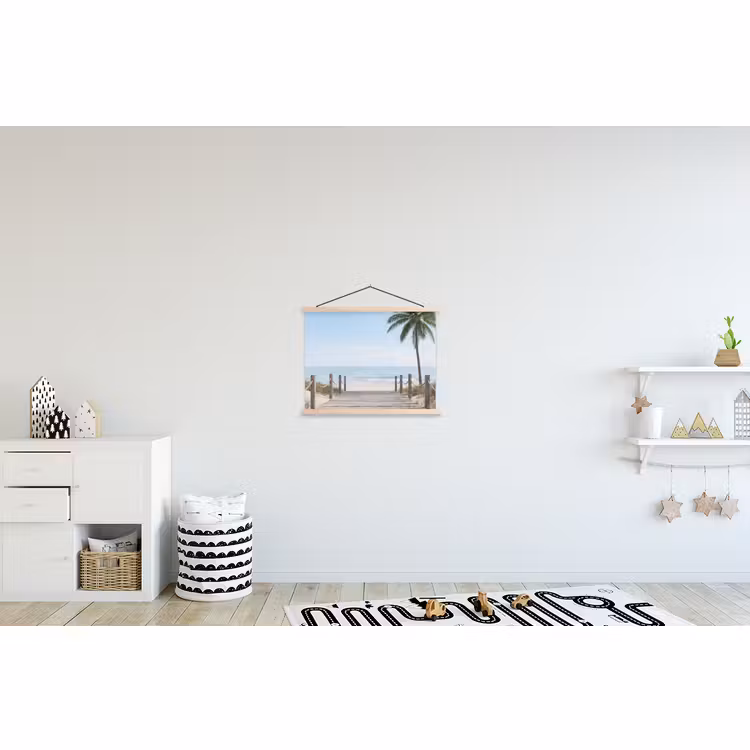 Schoolplaat - Palmbomen - Pad - Horizon — 3