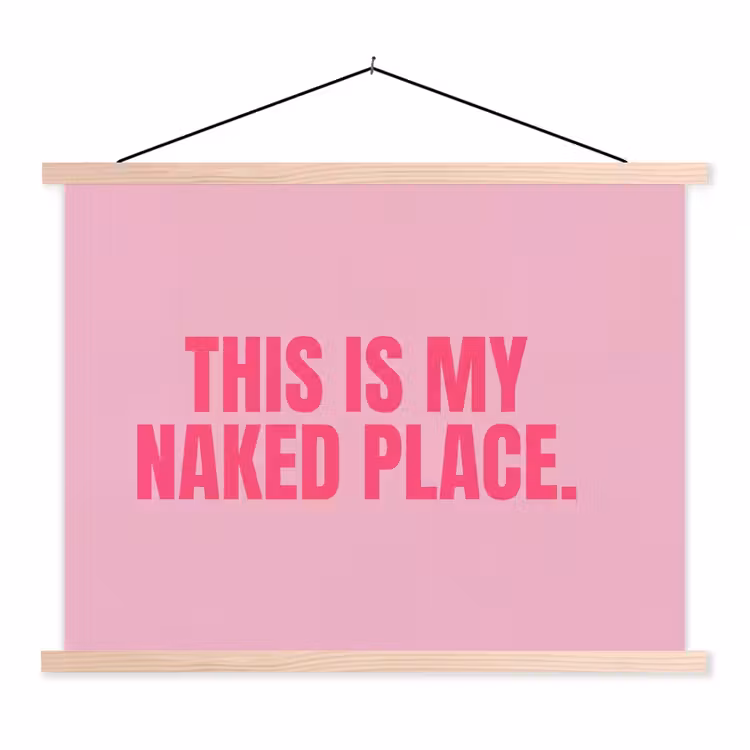 Schoolplaat - Tekst - Modern - Roze — 1