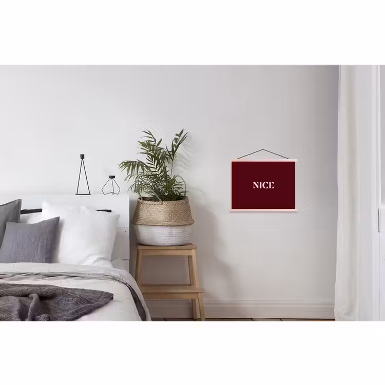 Schoolplaat - Nice - Bordeaux - Roze — 2