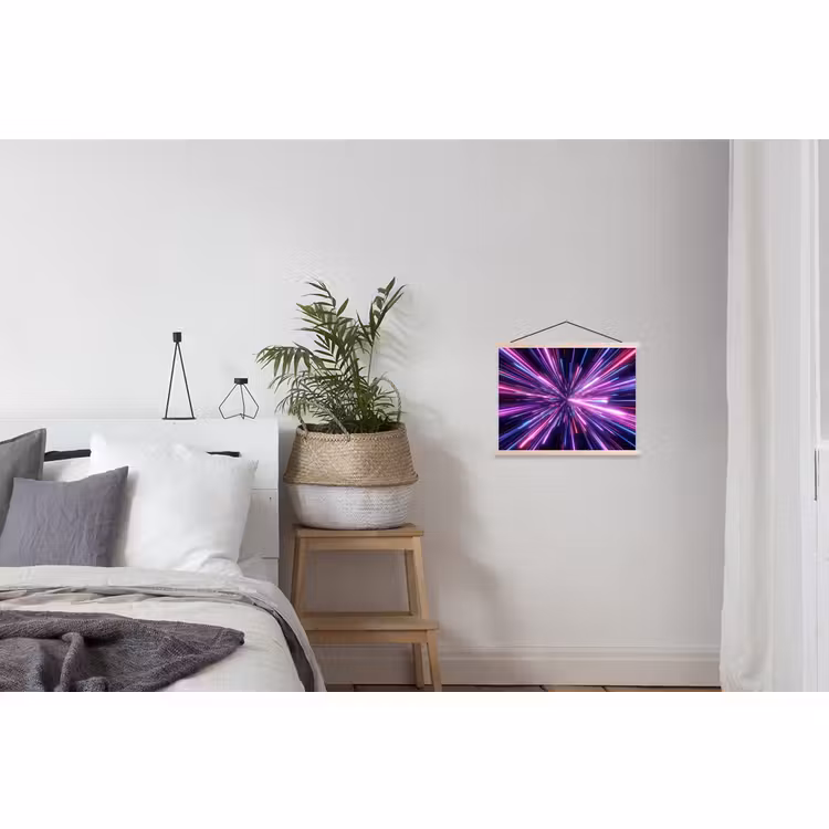 Schoolplaat - Lichtsnelheid - Ruimte - Roze - Paars — 2