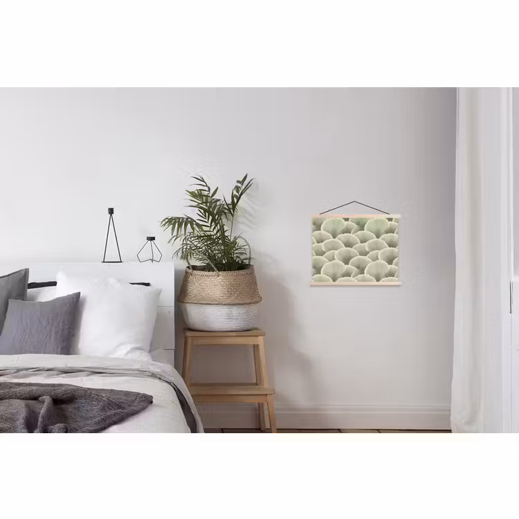 Schoolplaat - Waaier - Blad - Groen — 2