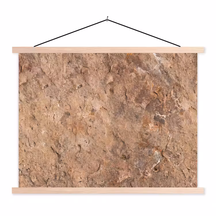 Schoolplaat - Steen - Natuur - Textuur - Abstract - Bruin — 1