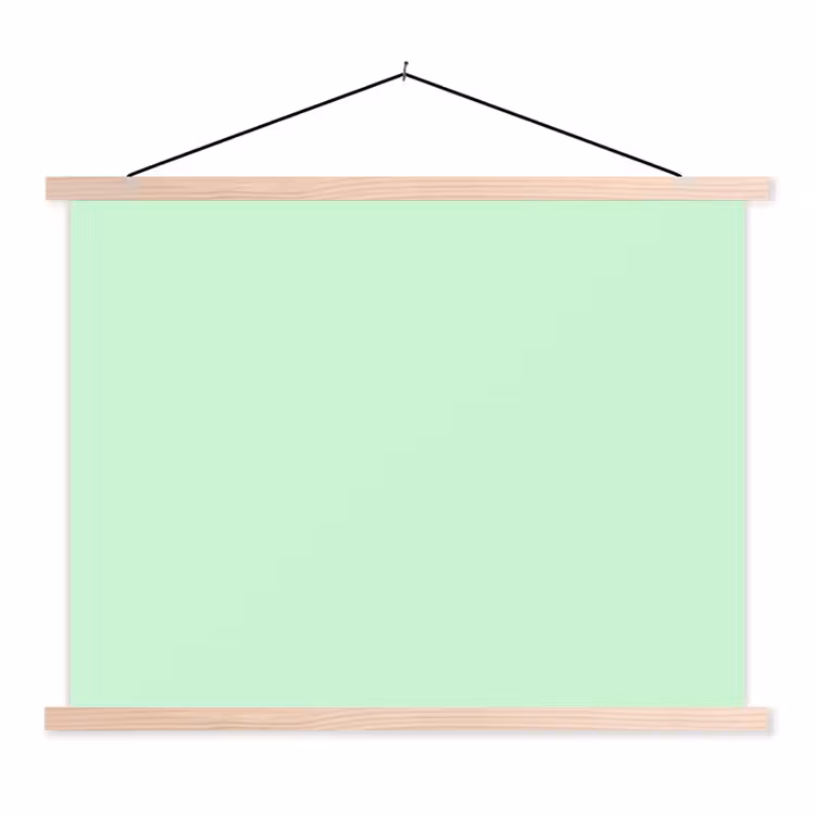 Schoolplaat - Pale - Mint - Groen — 1