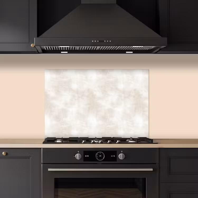 Spatscherm keuken - Subtiel - Structuur - Beige — 2