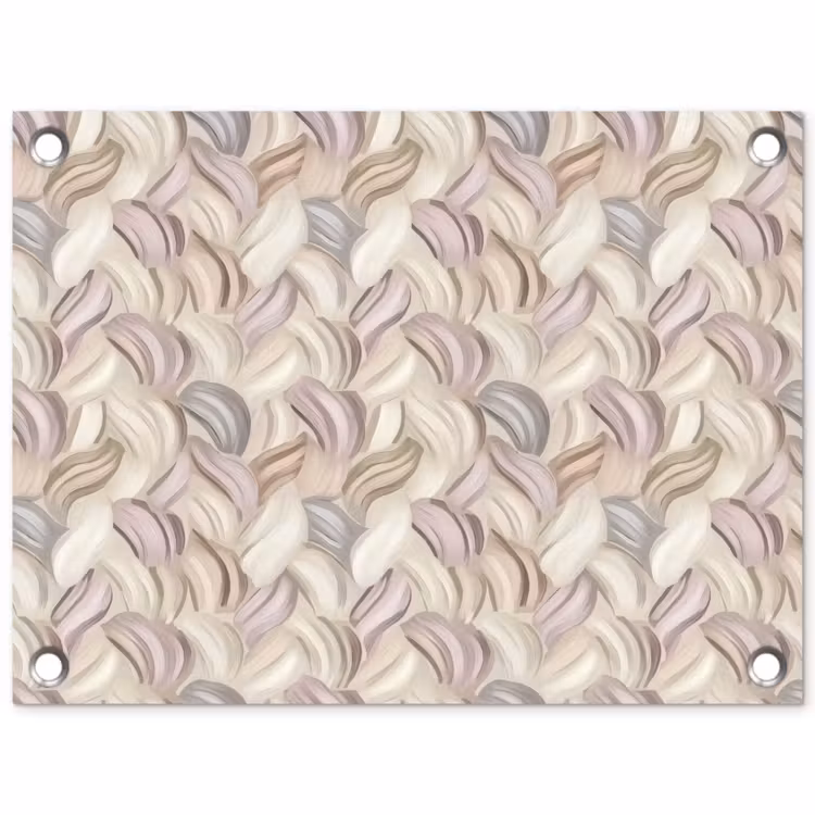 Tuinposter - Abstract - Golvend - Pastel — 1