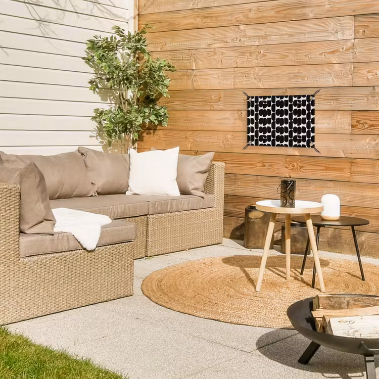 Tuinposter - Modern - Patroon - Zwart — 4