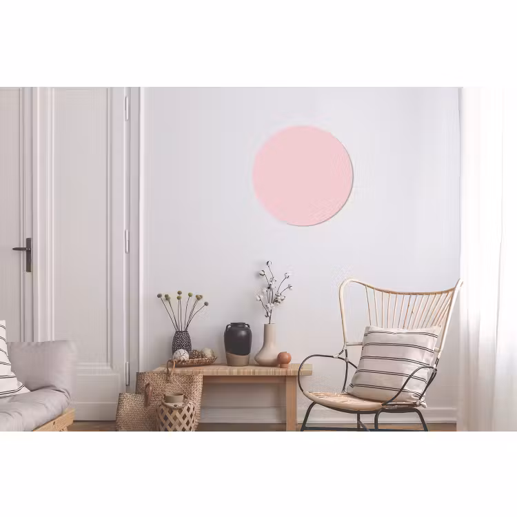 Wandcirkel - Aluminium - Blush - Pink - Roze — 2