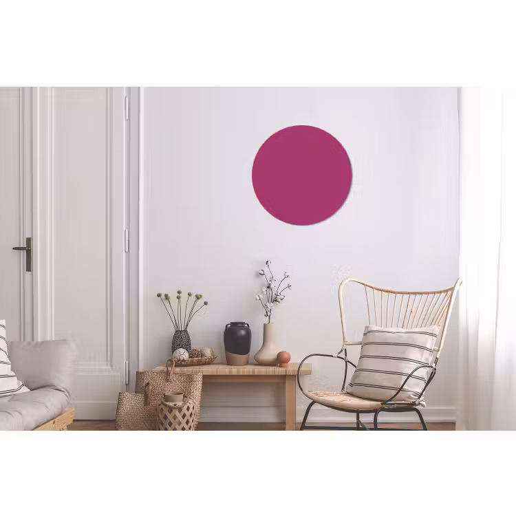 Wandcirkel - Aluminium - Deep - Magenta - Paars — 2