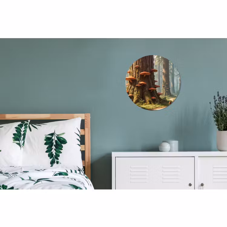 Wandcirkel - Aluminium - Bos - Bomen - Natuur — 4