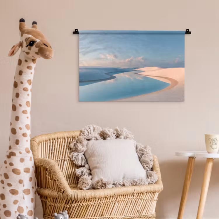 Wandkleed - Duinen - Waterplas - Oneindige rust — 5