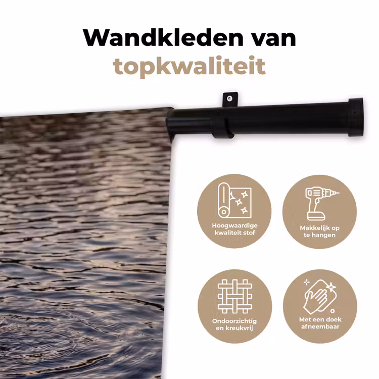 Wandkleed - Eenden - Water - Natuur — 3