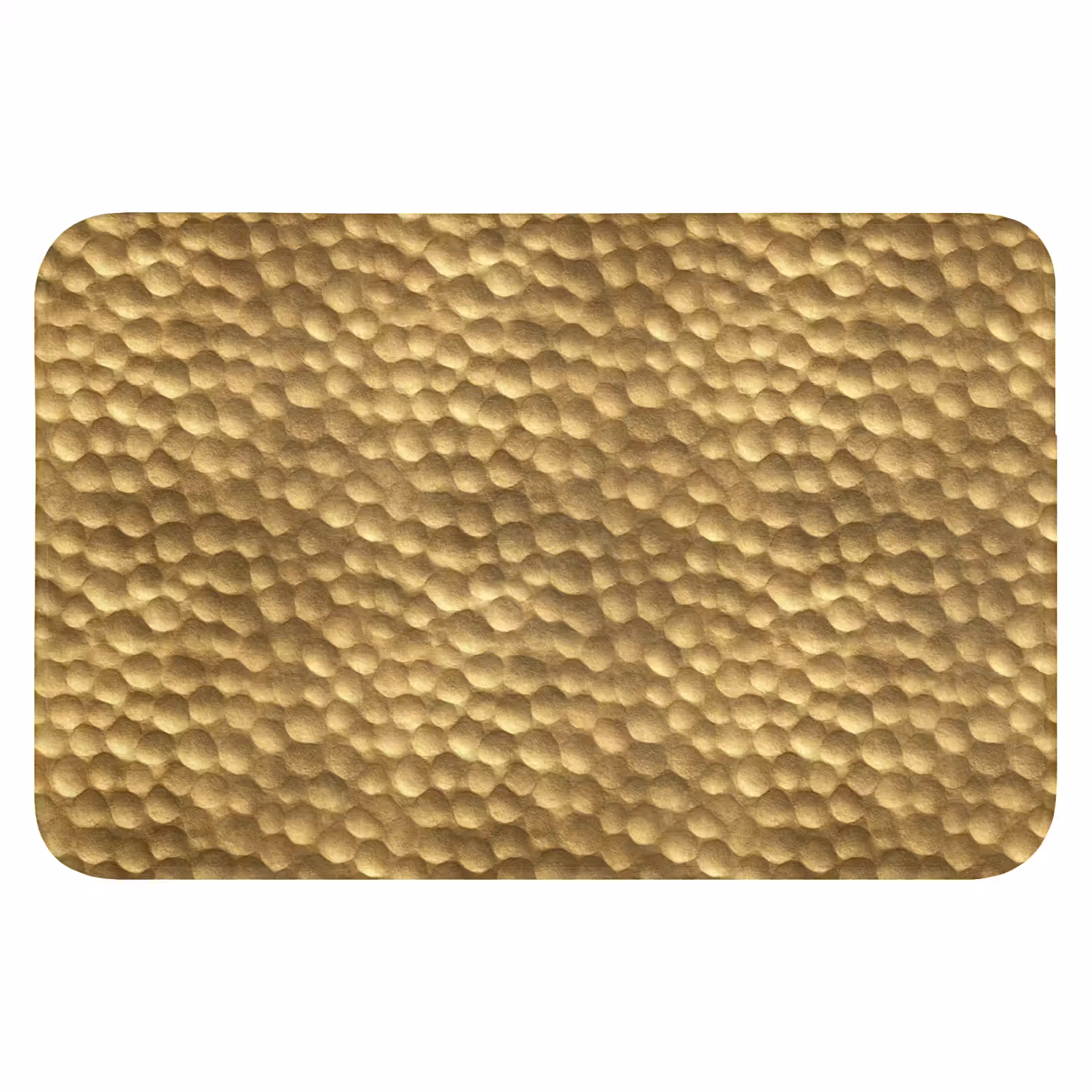 WC Mat - Metaal - Dynamisch - Goud — 1